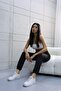 Haute 1059 Black High Waist Ultra Flexible Seasonal Basic Sweatpants - 3