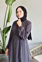 Arched Honeycomb Fabric Anthracite Ferace - 4