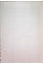 Pastel Colors 13x21 Hardcover Spiral Notebook, Checked , 100 Sheets - 2