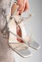 evening dresses thin heels with rhinestones silver shoes model code 79 - 3