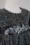 Patterned Tulle Baby Girl's Evening Dress Holiday Dress 13892 - 8