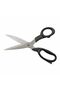 Tailor's Scissors, Course Scissors, Textile Scissors 23 cm with Black Handle