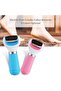Electric Foot Grinder with Roller Head Battery Powered Portable Tool Foot Scrubber Callus Remover - 5