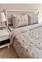 Single Double-Sided Duvet Cover and 1 Pillowcase (No Sheets)