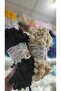 ALIZE PUFFY 1060 BLACK-310 BEIGE غزل محبوك يدويًا - 2