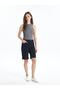 Lcw Jeans Bermuda Fit Women's Jean Shorts - 4