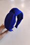 Light navy blue twist women's hair band crown - 2