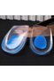 Heel Spur Insoles Orthopedic Silicone Heels Hidden Gel Cushion Heel Silicone Transparent Blue Men - 4