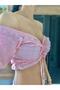 Front Drawstring Adjustable Design Wonderful Bustier - 2