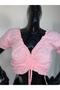 Front Drawstring Adjustable Design Wonderful Bustier - 3