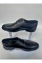 Lace-up Genuine Leather Groom's Shoes Large Size - 3