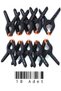 10Pcs Tablet Mobile Phone Screen Holder Clamp Latch Spring Wooden Holder Studio Green Curtain Holder