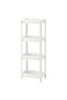 Vesken 23x100 cm Shelf Bathroom Shower Shampoo Washcloth Towel Shelf - 3