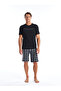 Standard Fit Men's Shorts Pajama Set - 2