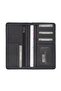 Black floater portfolio leather wallet 11055a41 - 2