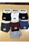 Men's Black Color 3 Pack 100% Cotton Combed 1St Quality Towel Waist Boxer - 3