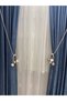 Modern Winding 4 Ball Braçol Cornice Tactical String Ceiling Curtain Accessory Mink & Cream - 3