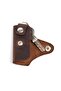 Leather Keychain 3-4 Key Capacity - Real Leather & Handmade - 2