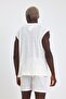 Long Size Jacquard Oversize Undershirt - 4