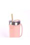 Soulmate Tumbler Vacuum Stainless Steel Silicone Strap 550ml White - 3