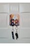 Figured Women's and Men's Keychain and Strap - with Headscarf