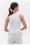 Women's Ribbed Halter Neck Knitted Tank Top T-Shirt - 3