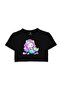 Hello Kitty Pattern Crop T-Shirt - 2