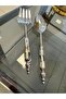 Homedecor Set of 2 Pearlescent Serving Spoons Lamedore - 5