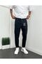 Men's Black Boyfriend Jeans Comfortable Fit Trousers - 2