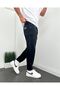 Men's Black Boyfriend Jeans Comfortable Fit Trousers - 3