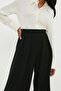 Crepe Wide Leg Trouser