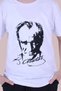 Colorful Printed Crescent and Star, Ataturk Patterned Short Sleeve T-Shirt - 4
