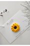 Sunflower Figured Hand Knitted Hairless Baby Hairpin - 4