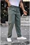 Khaki Color Men's Summer Linen Blend Trousers