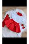 Girl's Red Skirt Strawberry Set
