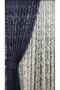 Tulle Background Curtain 2 Wings Tulle Background Curtain Lace-Up Model Ivy Pattern Dark Navy Blue