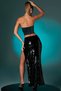Gardıroza Lined Deep Slit Maxi Sequined Skirt, Maxi Skirt, Long Skirt, Sequined Skirt, Evening Dress Skirt - 3