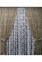 Tulle Background Curtain 2 Wings Tulle Background Curtain Lace-Up Model Ivy Pattern Mink - 2