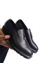 High-Soled, Classic, Patent Leather and Suede, Classic Men's Shoes - 4