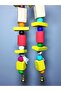 Special Cut Bird Figured Belled Parrot Toy - 4