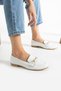Women's Flats Line Buckle Stylish Comfortable Orthopedic Daily Shoes - 3