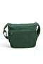 Postman Shoulder School Bag Crossbody High School Middle School Bag Green with Gorilla Keychain Gift - 3