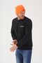 Men's Neon Orange Slogan Warm Fleece Beanie - 3