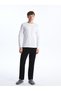 Crew Neck Long Sleeve Men's Tank Top - 3