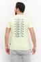 Men Sportswear Fit Outdoor T-Shirt, Lime Green - 3