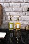 2-Piece 500 ml Countertop Glass Liquid Soap Dispenser Kitchen (6 PCS LABEL) Lcats20121 - 2