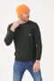 Men's Neon Orange Warm Outdoor Fleece Beanie