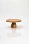 Justwood Lucca 25 Cm Wooden Round Cake Presentation Serving Plate with 10 Cm Foot - 2