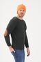 Men's Neon Orange Warm Outdoor Fleece Beanie - 4
