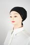 Lace-Up Combed Cotton Bonnet Adjustable with Back Lacing Hijab Headscarf Scarf Shawl Turban Inner Bonnet - 2